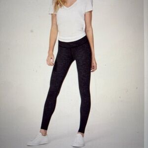 Lululemon Wunder Under High-Rise Leggings in Variegated Knit Brushed Black